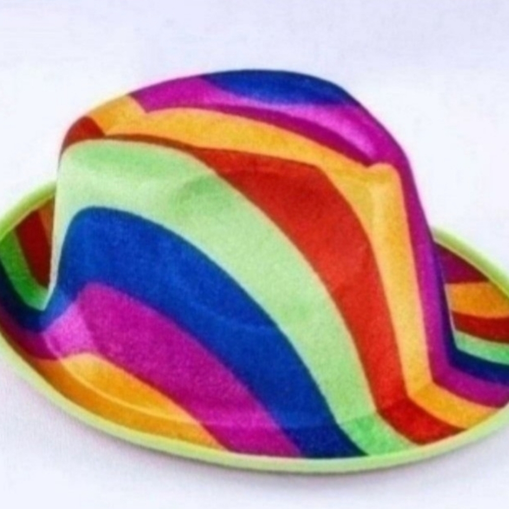 Colorful Unisex Rainbow Hat